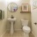 Large well lit half bath 