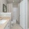 Primary bathroom with ample linen storage